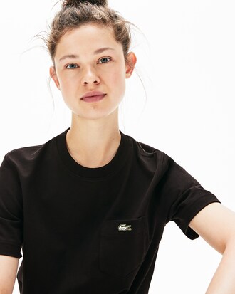 Unisex Lacoste LIVE Crew Neck Cotton Jersey T-shirt