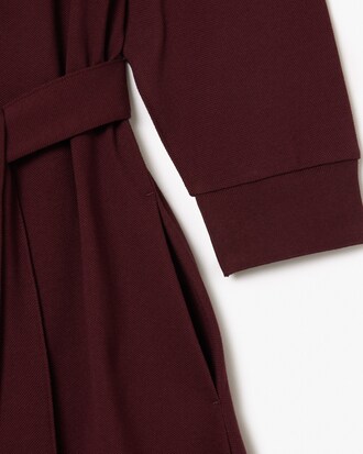 Relaxed Fit Piqué Polo Dress