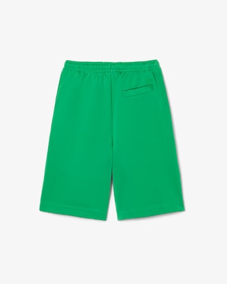 Runway Oversized Satin Bermuda Shorts