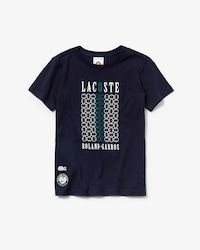 Boys' Lacoste SPORT French Open Edition Crew Neck Cotton T-shirt