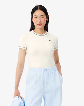 Contrast Trim Jersey T-shirt