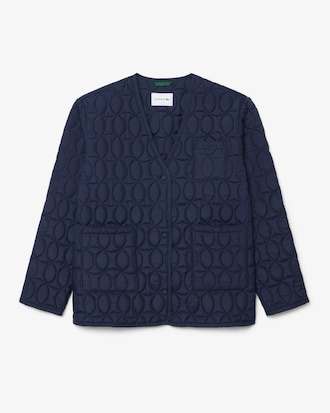 Water-Repellent Tennis Quilted Jacket