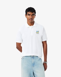 L.12.12 Lacoste x Club Med Badge Accent Polo Shirt