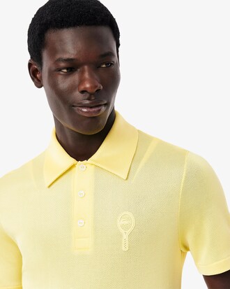 Runway Regular Fit Satin Piqué Polo