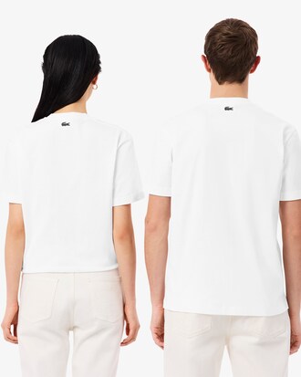 Embossed Branding Cotton T-shirt