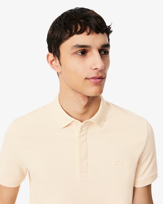 Regular Fit Paris Stretch Piqu&eacute; Polo Shirt