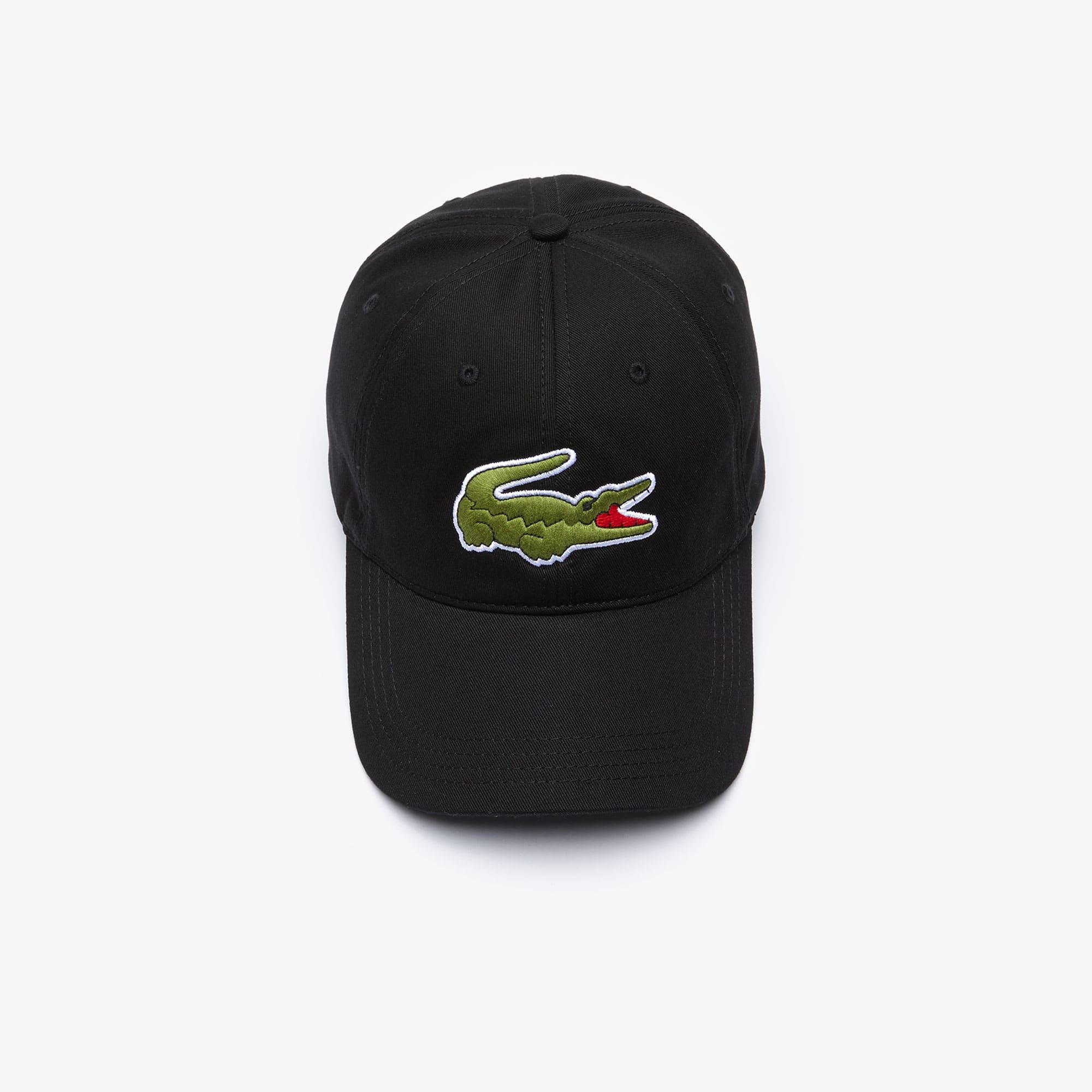 lacoste cap black