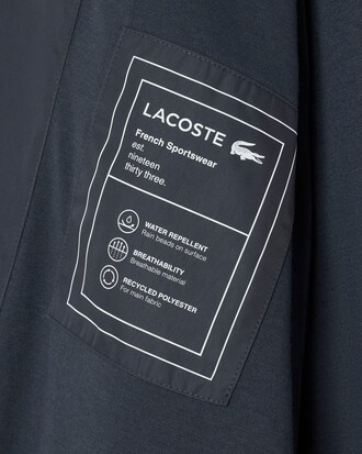 Water-Repellent Trim Accent Track Jacket