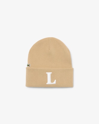 Embroidered Wool Blend Beanie