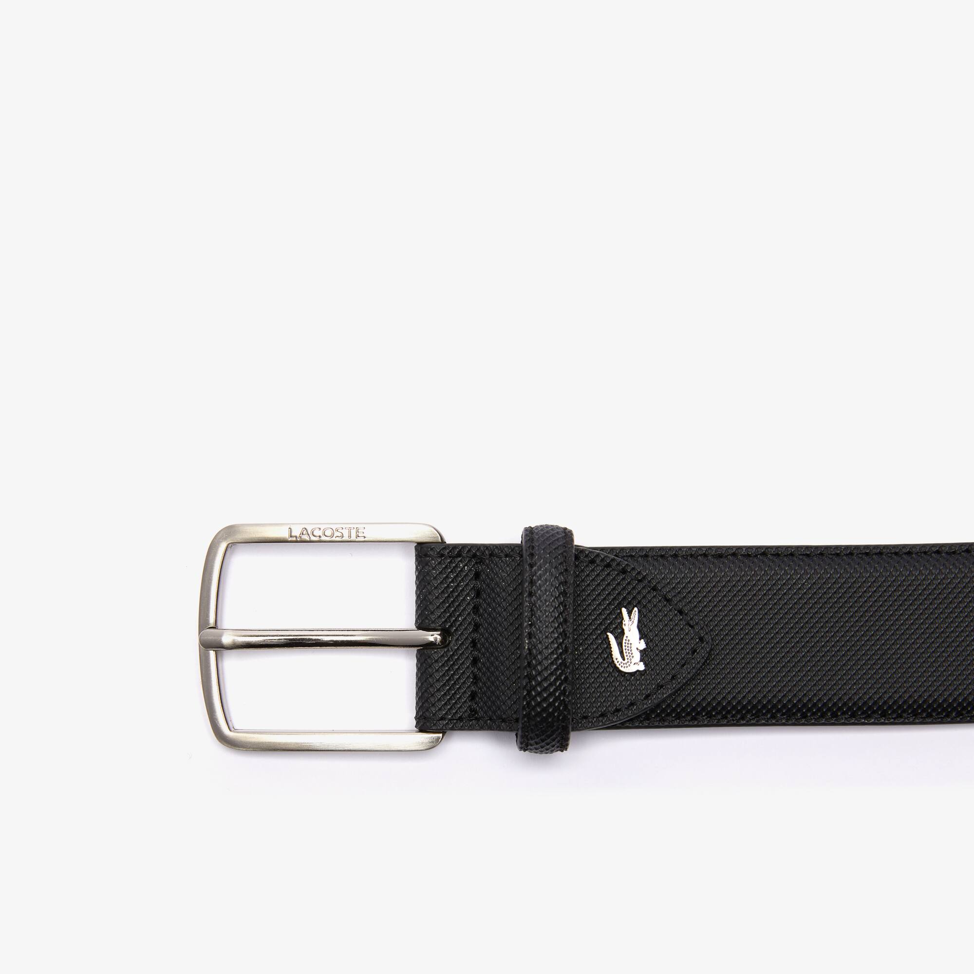 white canvas belt