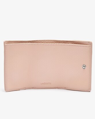 Women's Croco Crew Grained Leather Zip Wallet