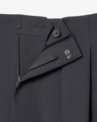 Runway Straight Fit Tailored Jacquard Pants