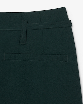 Oversized Satin Band Accent Pants