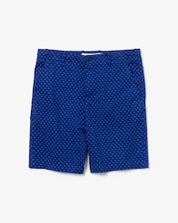 Men's Cargo Fit Mini Print Stretch Cotton Bermuda Shorts