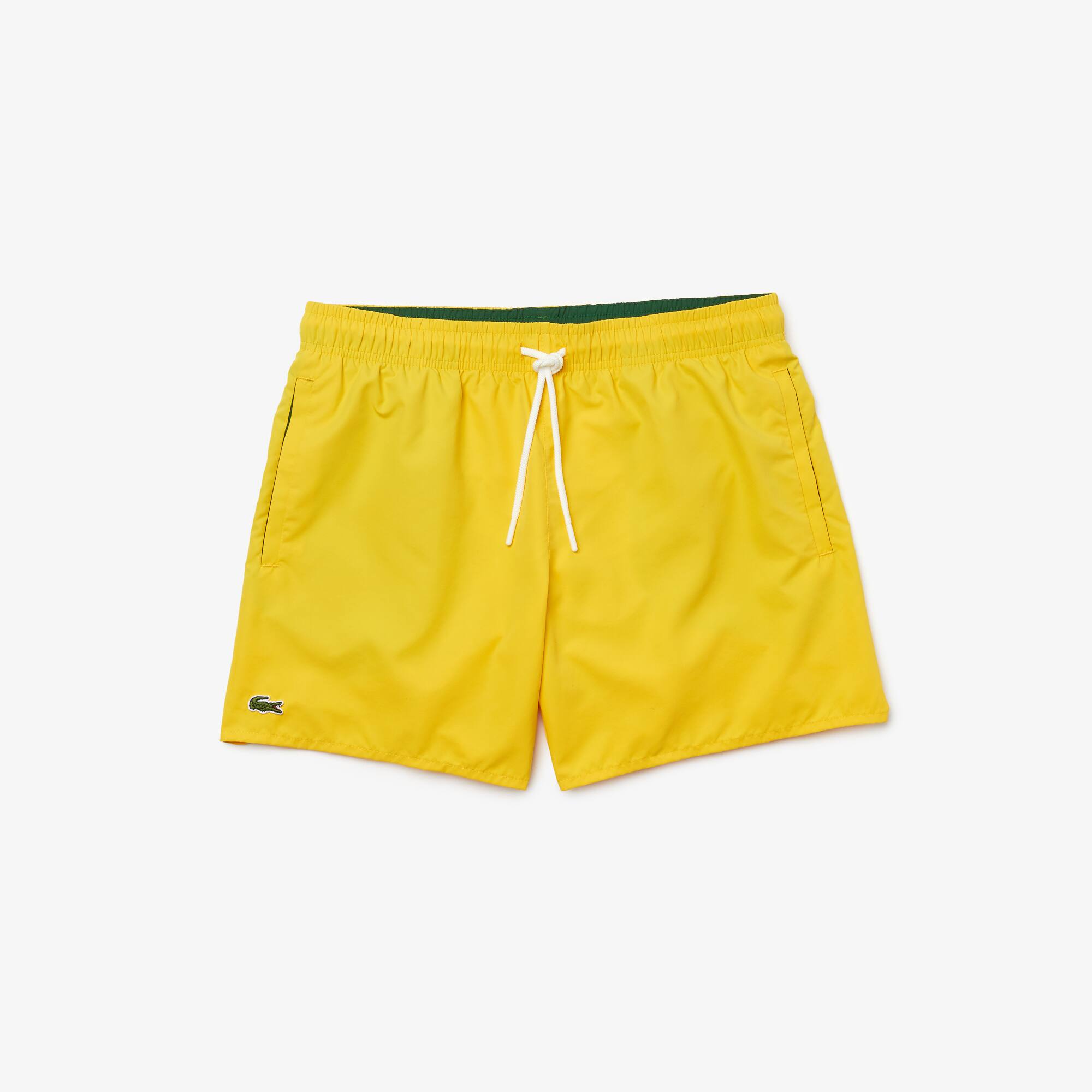 Lacoste swim shorts yellow Clearance