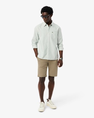 Slim Fit Stretch Cotton Chino Shorts