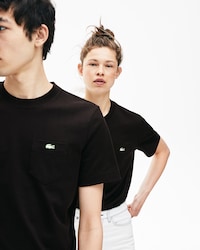 Unisex Lacoste LIVE Crew Neck Cotton Jersey T-shirt
