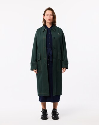 Long Stretch Mini Piqué Polo Dress