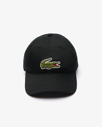 Crocodile Badge Cotton Twill Cap
