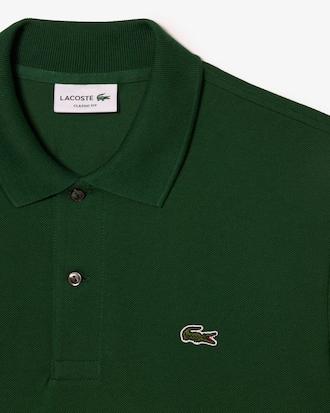 Classic Fit Long Sleeved L.12.12 Polo Shirt