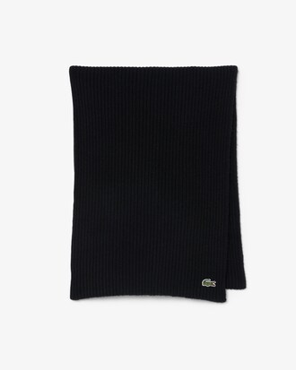 Ribbed Wool Scarf
