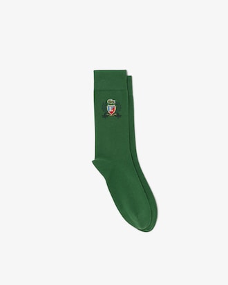 Jacquard Shield Accent Socks