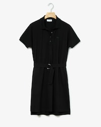 Women's Kimono Sleeved Flowing Piqu&eacute; Polo Dress