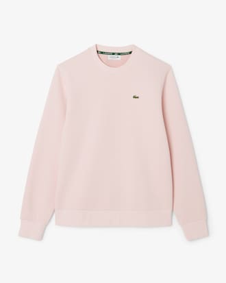 Relaxed Fit Piqué Crew Neck Sweatshirt