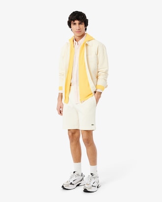 Classic Fit Zipped Fleece Sweatshirt