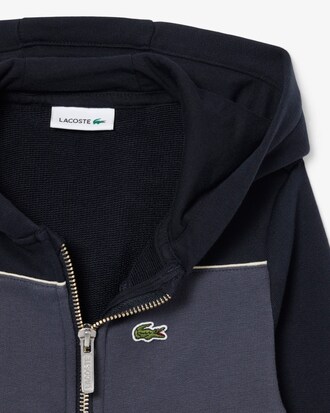 Colorblock Zipped Hoodie