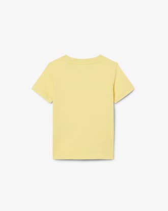 Textured Lacoste Cotton T-shirt