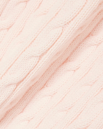 Striped Cable Knit Cardigan