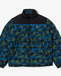 Men's Lacoste SPORT Colourblock Water-Resistant Quilted Zip Jacket