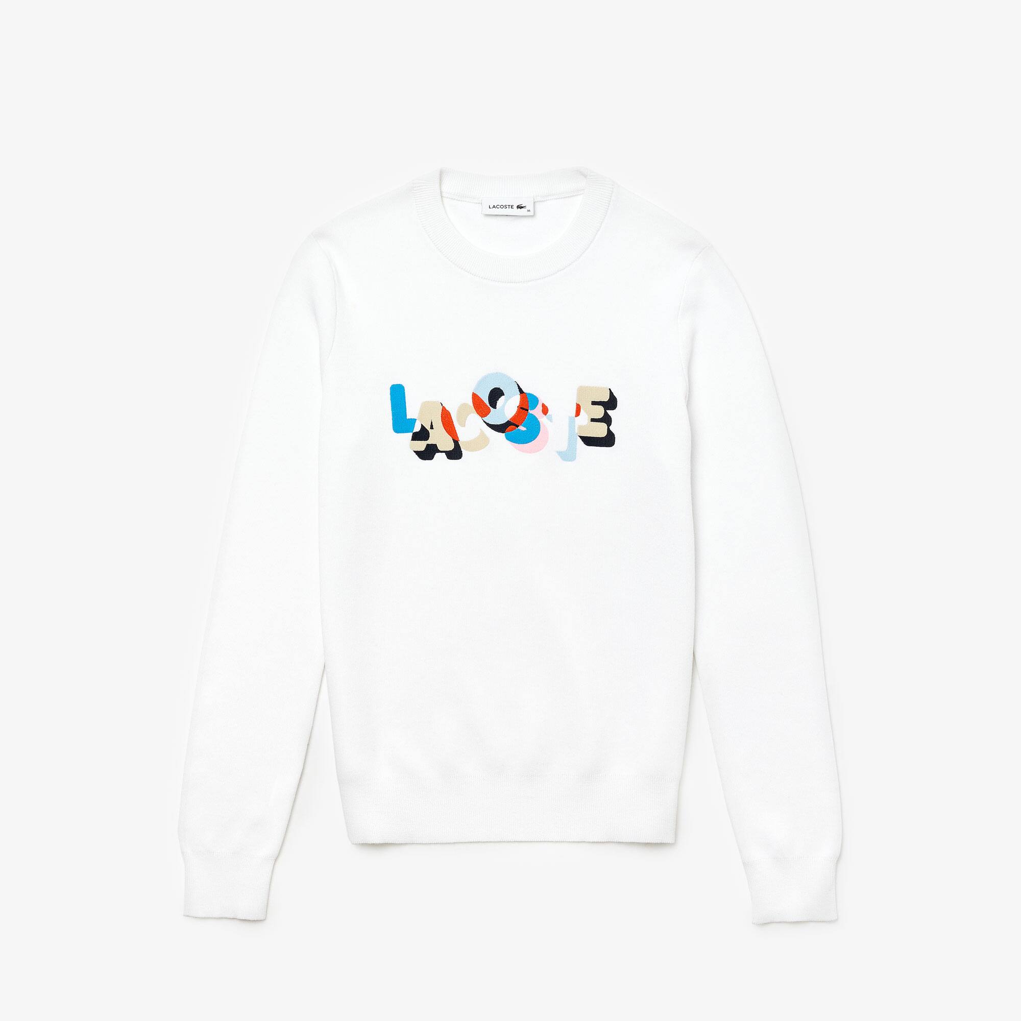 lacoste logo sweater