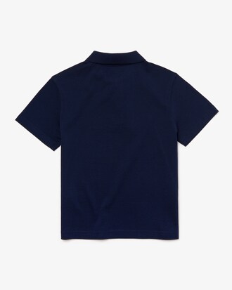 Boys' Lacoste SPORT Colourblock Ultra Light Cotton Tennis Polo Shirt