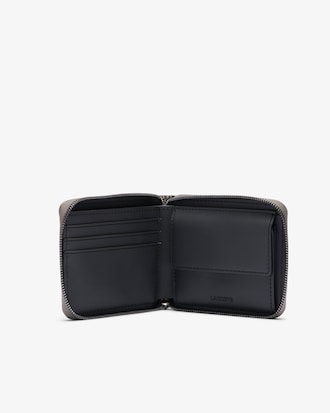 The Blend Silver Zipped Billfold