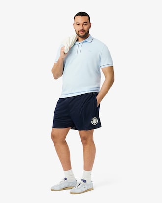 Graphic Mesh Shorts