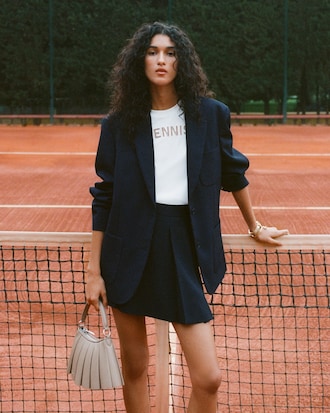 Fluid Piqu&eacute; Blazer