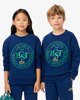 Printed Crew Neck Sweatshirt