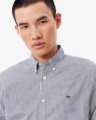 Regular Fit Striped Cotton Shirt