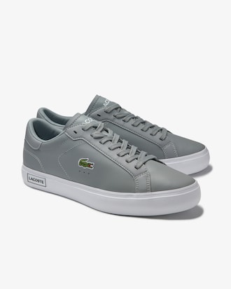 Men's Powercourt Leather and Synthetic Trainers