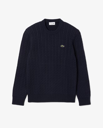 Cable Knit Cotton Sweater