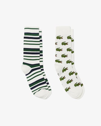 2-Pack Jacquard Socks