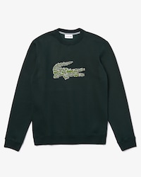 Men's Crew Neck Multi Croc Badge Fleece Sweatshirt