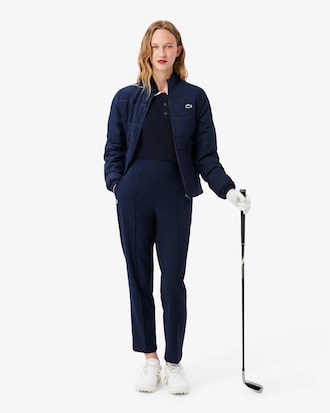 Short Sleeved Polo Collar Golf Sweater