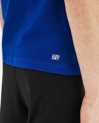 Men's Lacoste SPORT Novak Djokovic Collection Crew Neck Print Tech Jersey T-shirt