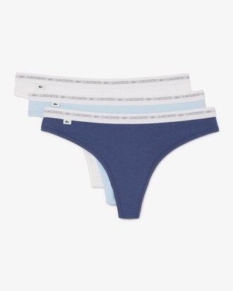 3-Pack Stretch Cotton String Briefs