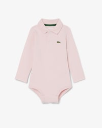 Infants’ Long Sleeved Piqué Bodysuit