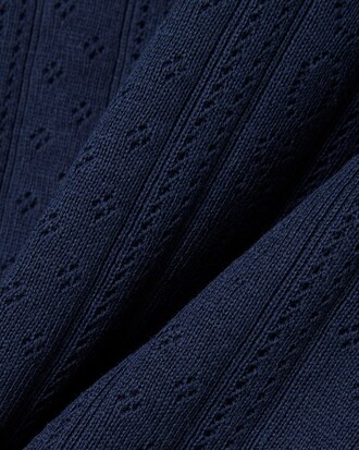 Slim Fit Pointelle Cardigan