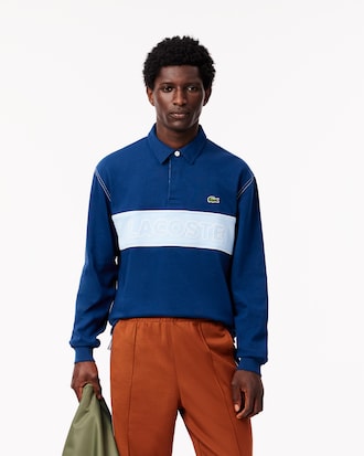 Relaxed Fit Cotton Rugby Shirt